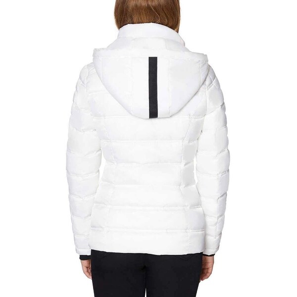 nautica stretch puffer water resistant jacket