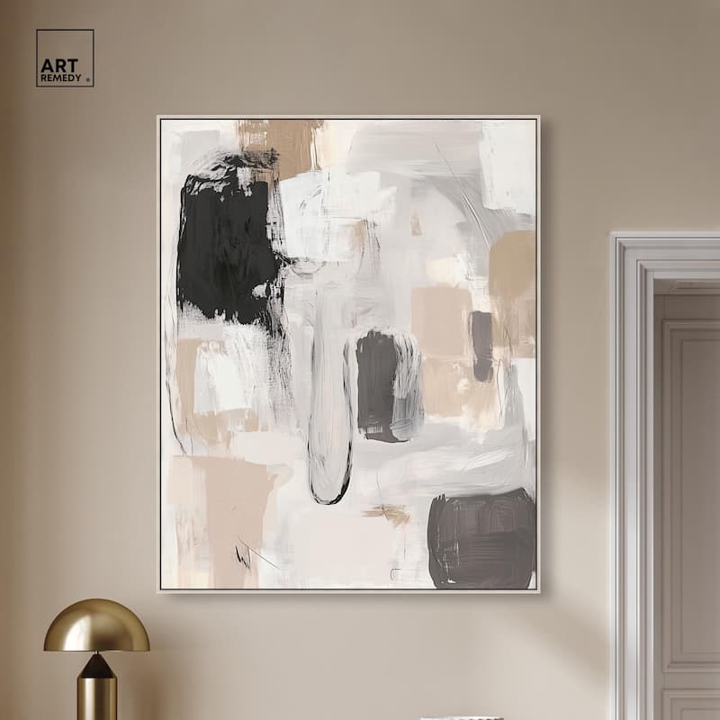 Beauty of Beige I Canvas by Art Remedy