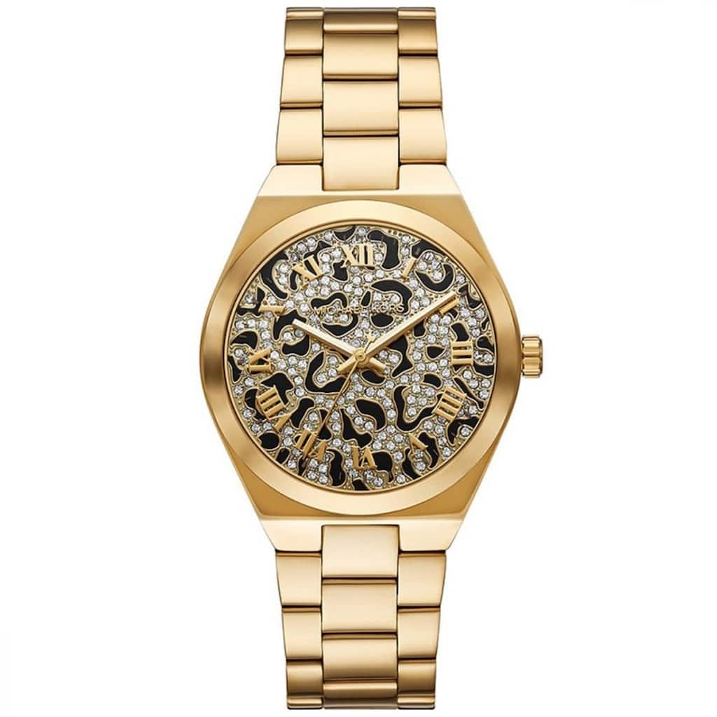 Michael Kors Women's Lennox Gold Dial Watch - MK7500 - 6 (36)