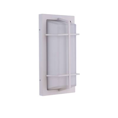 Craftmade ZA6112 Bulkhead Rectangular 2 Light 8" Wide Flush Mount