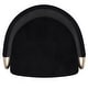 preview thumbnail 6 of 19, Set of 2 Contemporary Velvet & Metal 26" Counter Stool