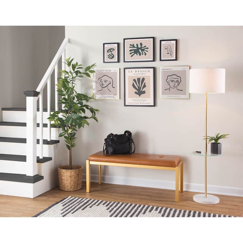 Silver Orchid Forrest Gold Bench