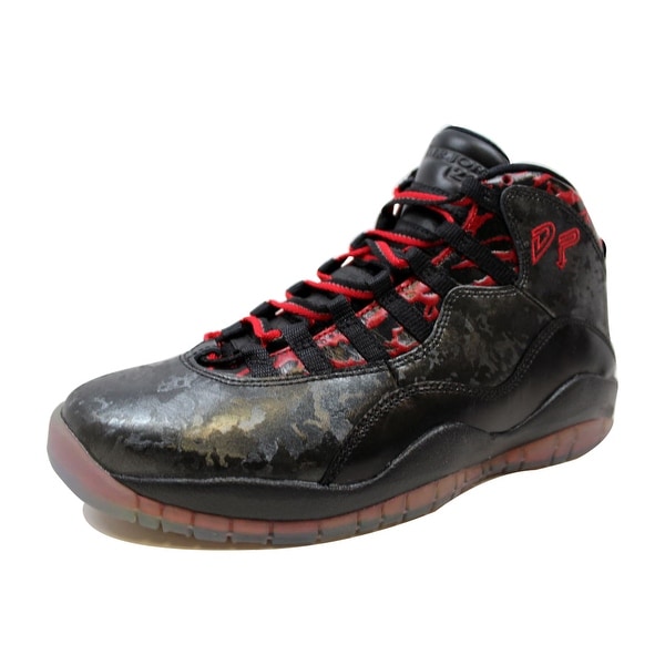 Nike Men's Air Jordan X 10 Retro DB Black/Gym Red Doernbecher 636214-066 Size 7.5