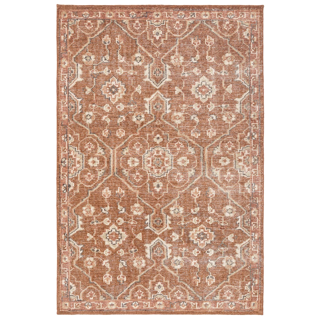 Terra by Obeetee Tuscany Olivia Terracotta Rug