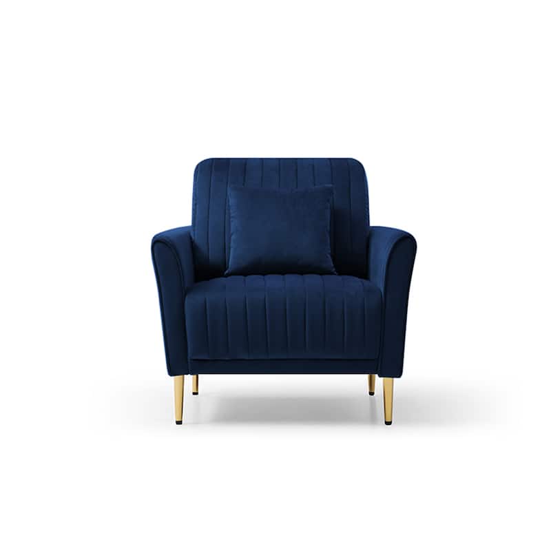 Velvet Accent Chair Living Room Chair