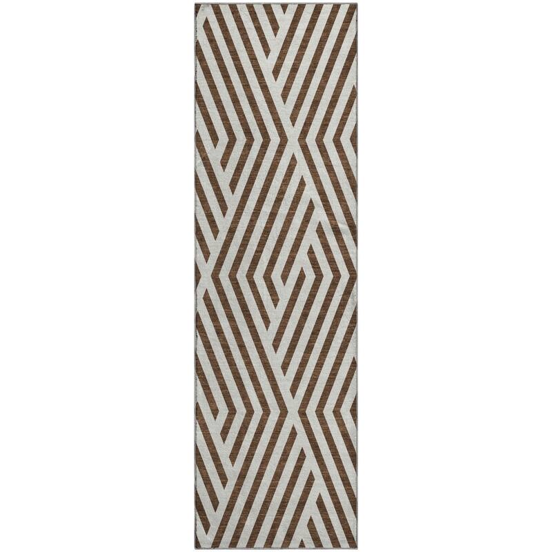 Premium Washable Super Soft Contemporary Geo Mayfield Rug