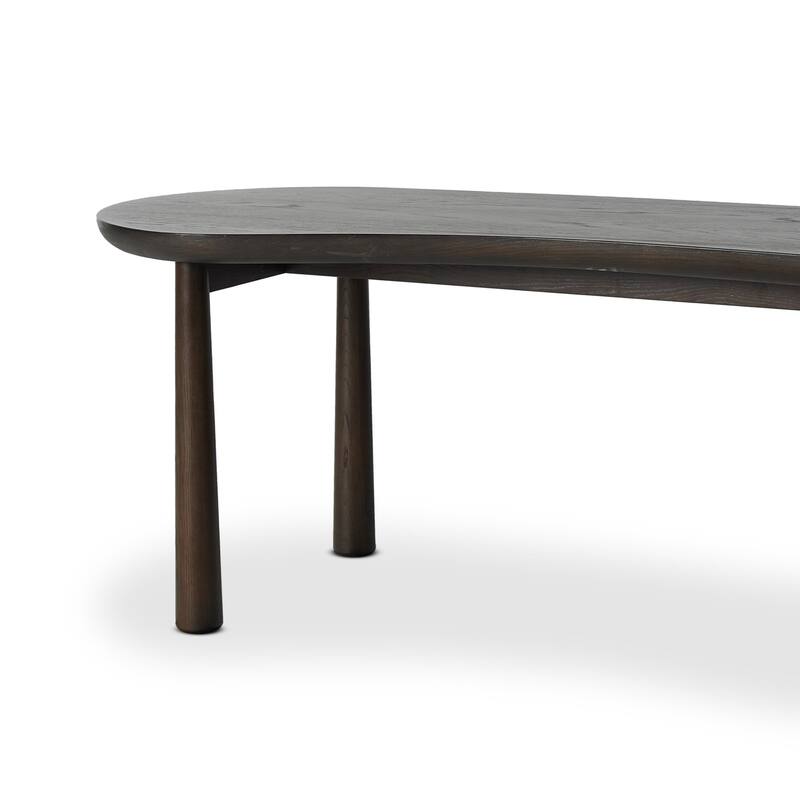 Kathleen Desk-Sienna Brown Oak Veneer