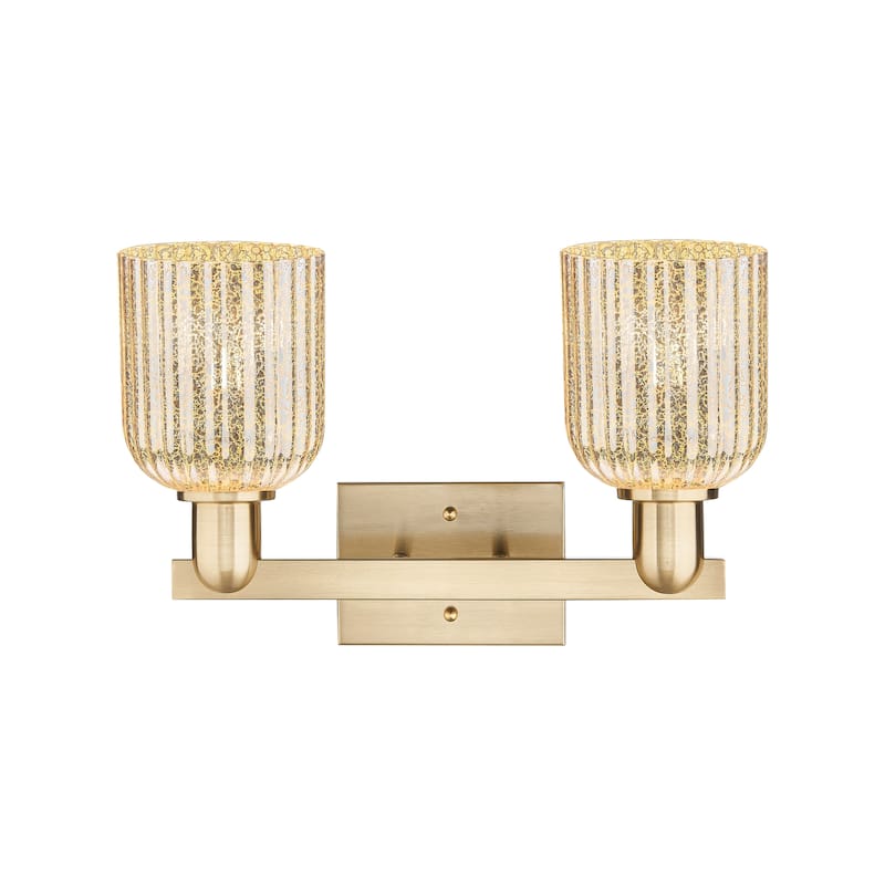 Innovations Lighting Downtown Urban - Bridal Veil - 2 Light 16" Bath Vanity Ligh