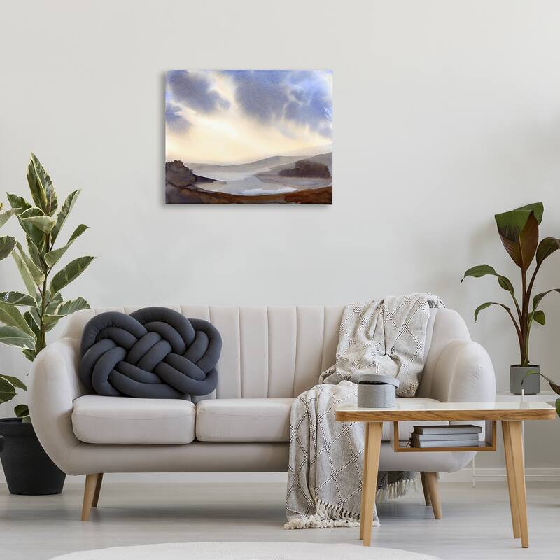 Stupell Dreamy Bay Inlet Horizon Canvas Wall Art Design By Ashley Davis