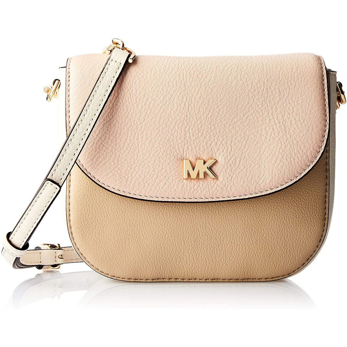 mott half dome leather crossbody bag