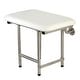 preview thumbnail 3 of 2, Adascape 22" x 16" Bariatric Wall Mount Folded Shower Seat with Additional Floor Supports