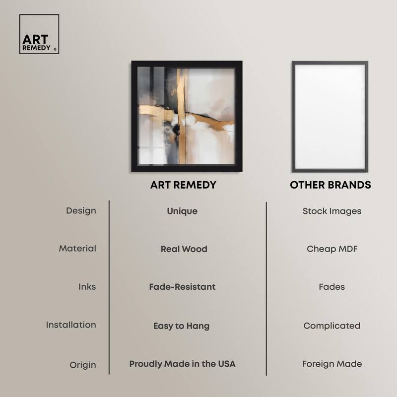 Golden Hour I Shadowbox by Art Remedy