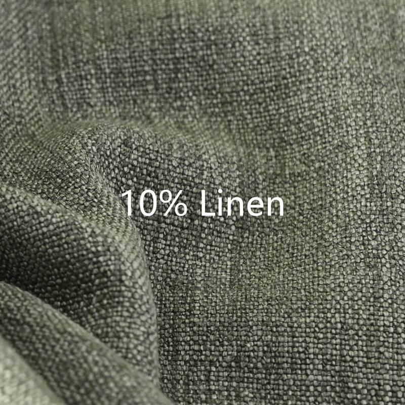 Linen Upholstered Parson Chair(Set of 2)