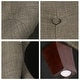 preview thumbnail 9 of 10, Adeco Round Linen Storage Ottoman Tufted Fabric Footstool with Lid
