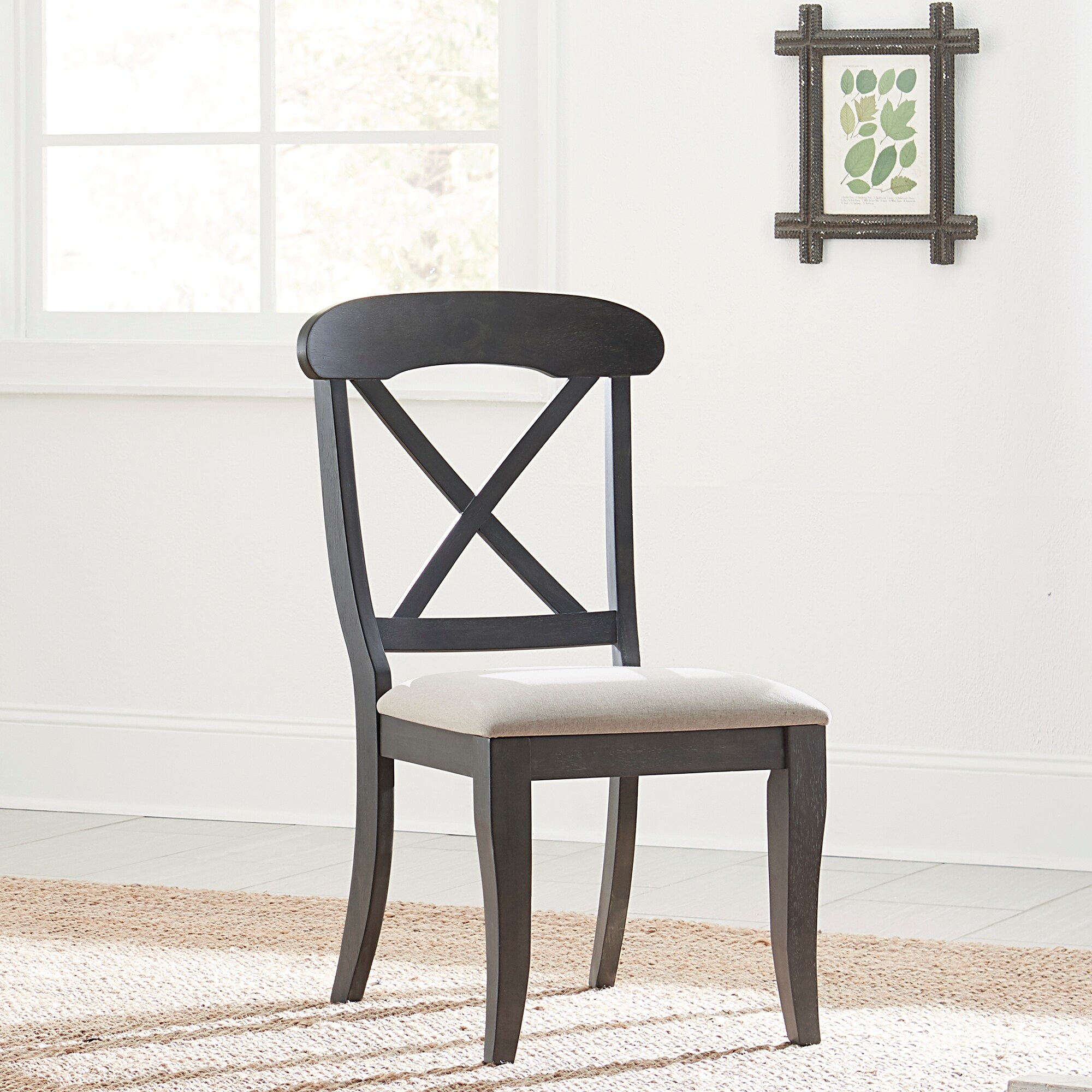 Weathered x best sale back dining chair