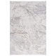 preview thumbnail 12 of 13, SAFAVIEH Platinum Renilde Modern Abstract Fringe Viscose Rug 4' x 6' - Grey/Ivory Beige