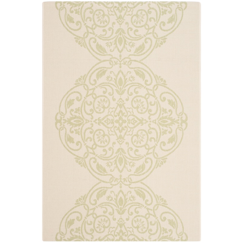 Martha Stewart by SAFAVIEH Topiary Signet Indoor/ Outdoor Waterproof Rug