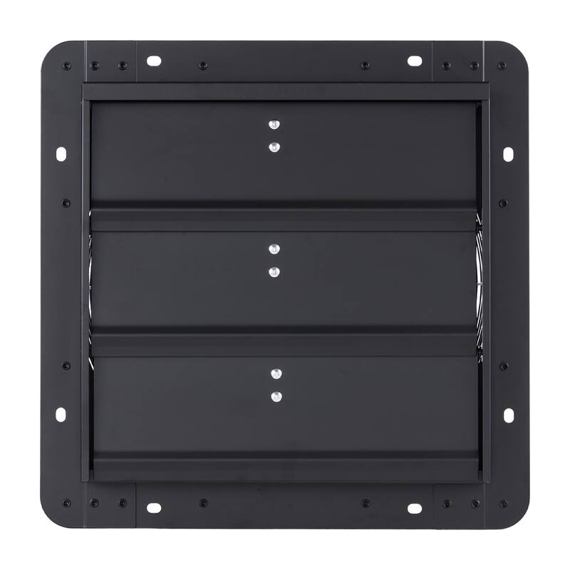 14 inch Shutter Exhaust Fan, Wall Mounted Attic Vent Fan with Variable Speed Controller, 1400 CFM, AC Motor, Low Noise for Shed