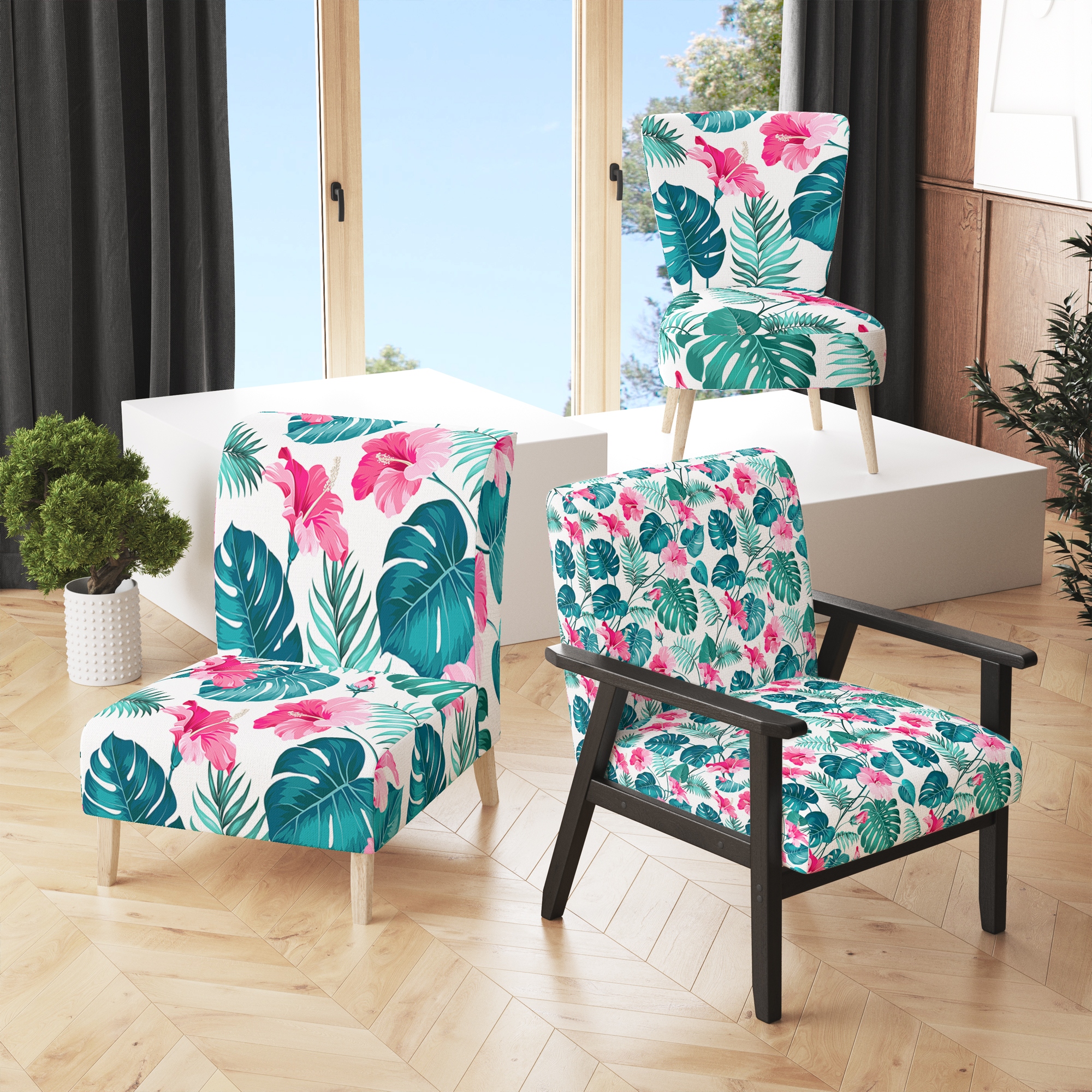 Tropical sales accent chairs