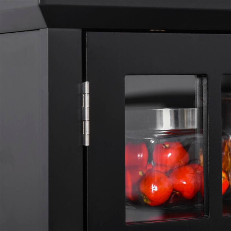 Elegant Buffet with Hutch,Kitchen Pantry Storage Cabinet with Drawer
