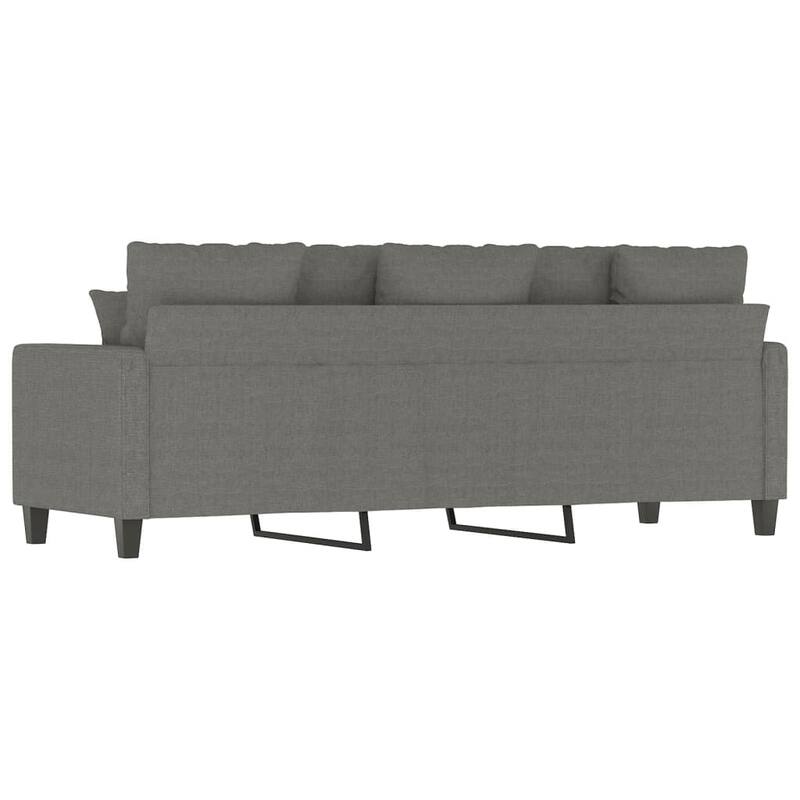 vidaXL Sofa Chair Living Room Accent Upholstered Chair with Armrest Fabric
