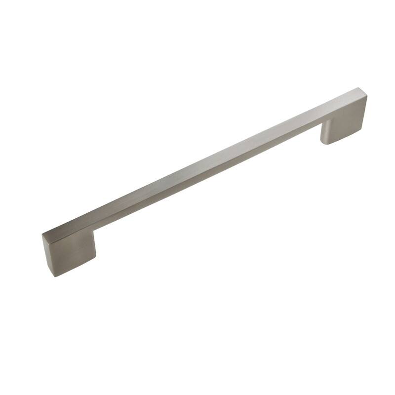 Utopia Alley Brax II Pull Handle - Metal Drawer Pull Handle, Brushed Nickel 6.3" Center to Center