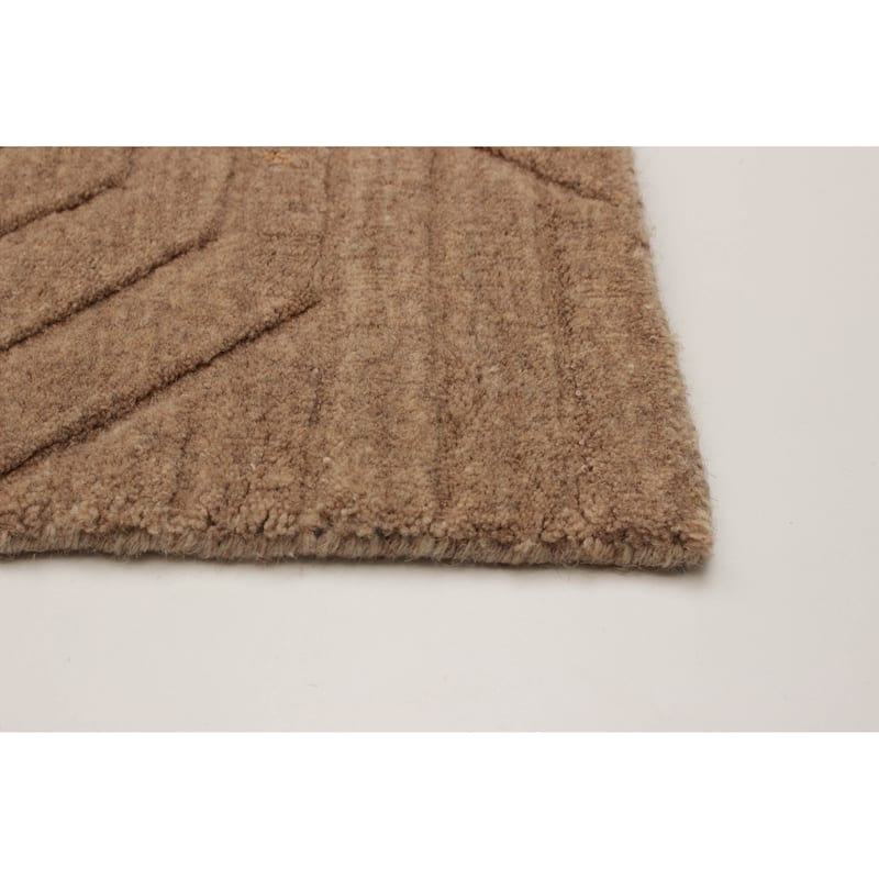 Kashkuli Gabbeh Tan Rug 5'3" x 7'3" - 5'3 x 7'3