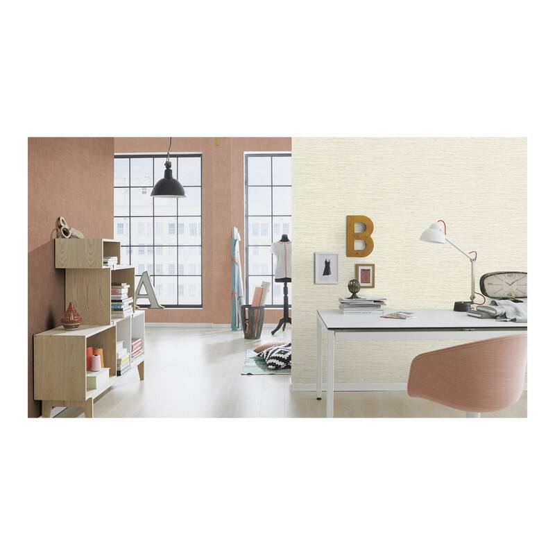 Advantage Hutton Cream Tile Wallpaper - 21 x 396 x 0.025