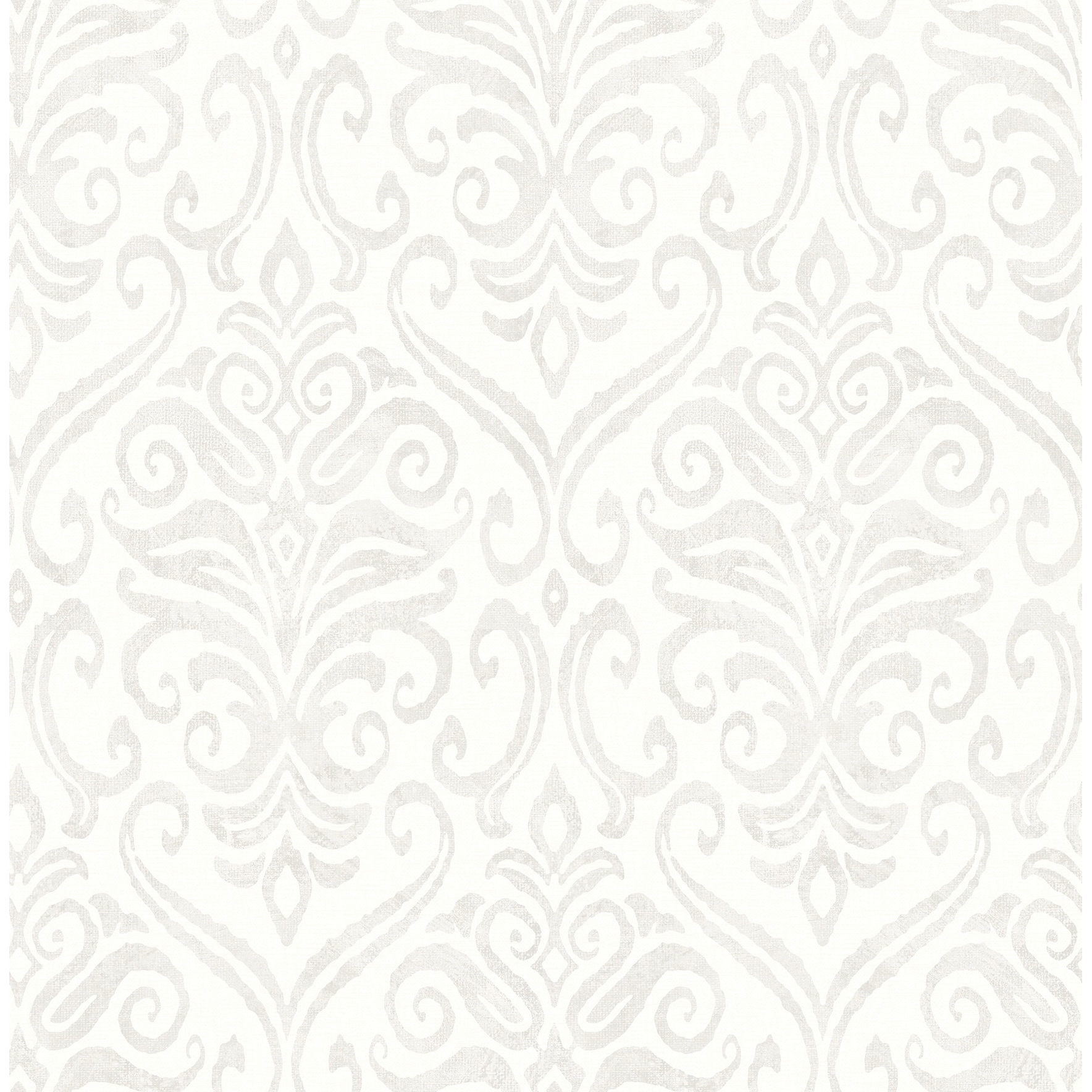 Chesapeake Adavu Dove Damask Wallpaper
