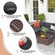 preview thumbnail 20 of 18, 6-piece Outdoor Wicker Sectional Sofa Set