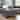 Adeco Large Square Footstool Fabric Storage Ottoman Bench