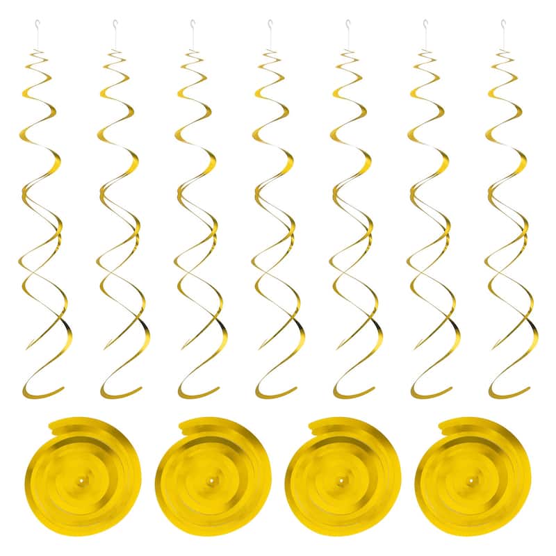 18 Pcs Party Hanging Double Strip with Hang Tag Hook