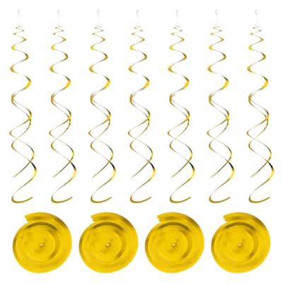 18 Pcs Party Hanging Double Strip with Hang Tag Hook