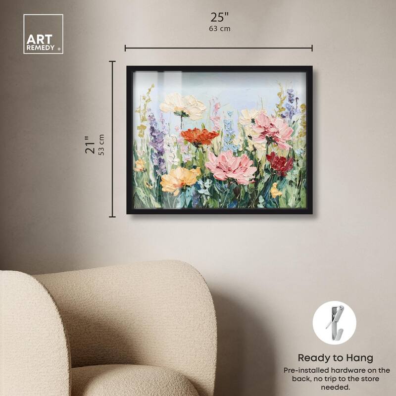 Summer Abundance III Shadowbox by Art Remedy