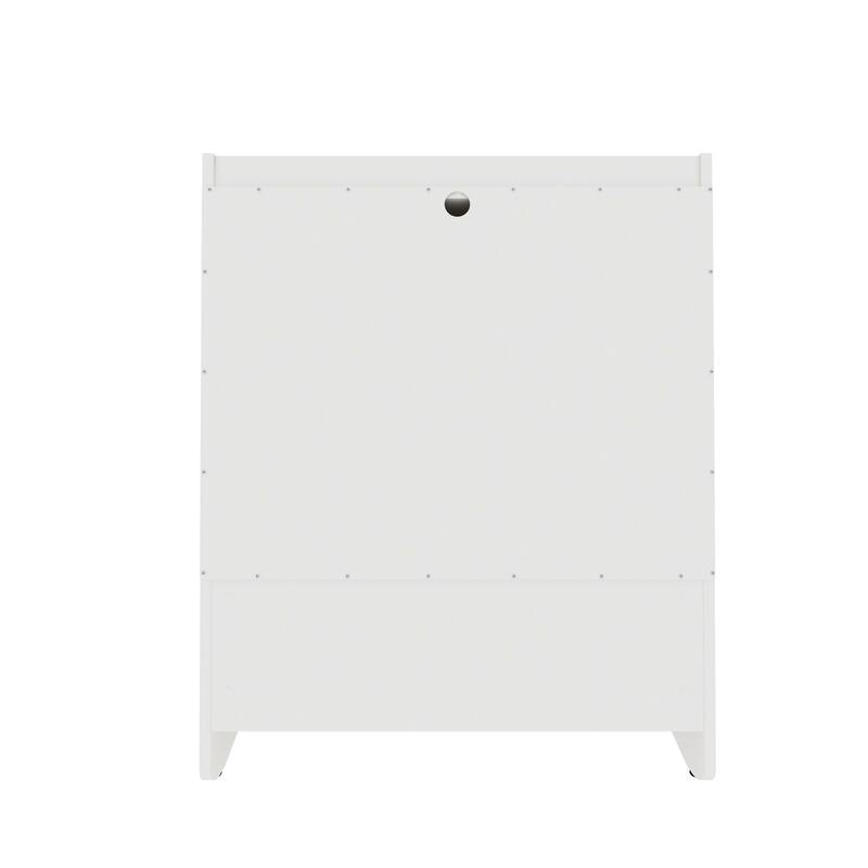 Manhattan Comfort Coney Mid-Century Modern 3-Drawer Dresser