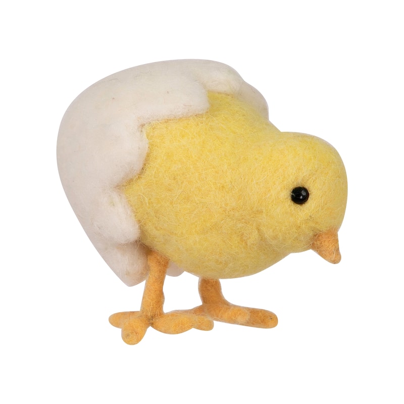 Hatching Egg Baby Spring Chick Easter Figurine - 4.5"