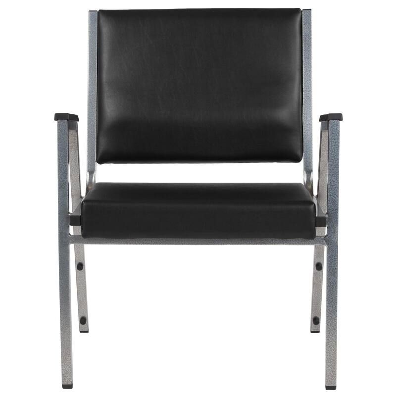 4 PK 1500 lb. Rated Antimicrobial Bariatric Reception Arm Chair