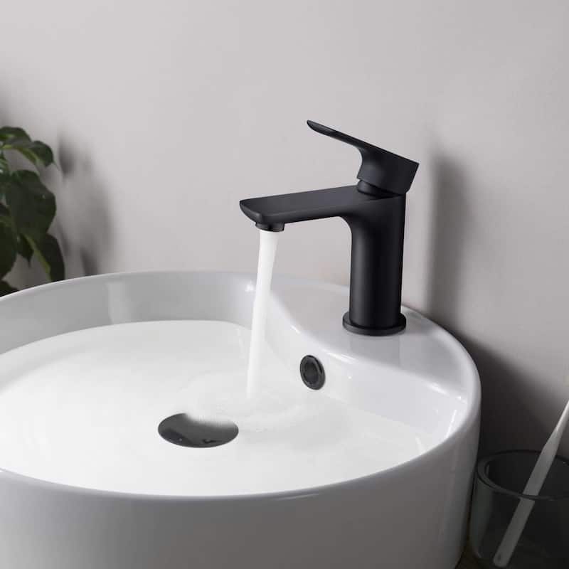 Tender Single Handle Bathroom Sink Faucet