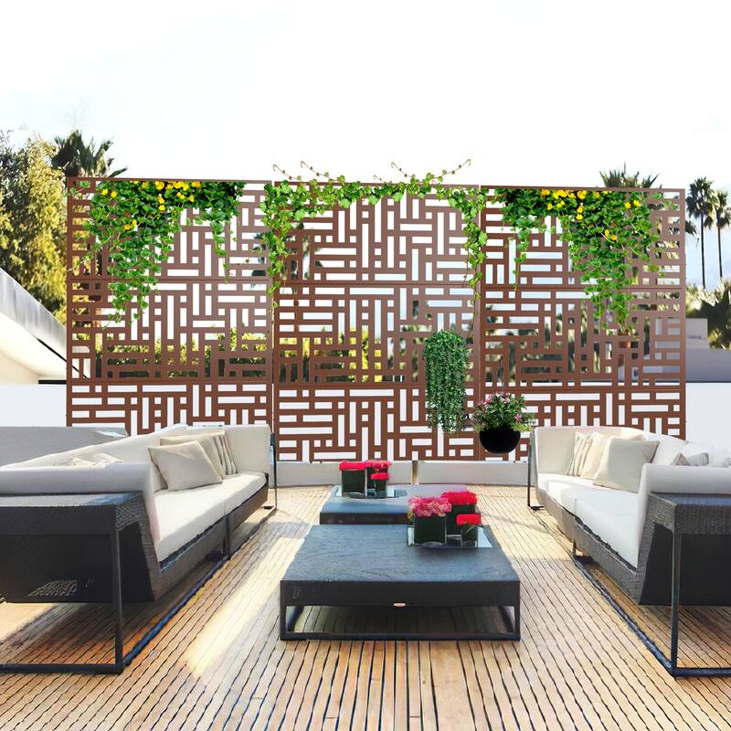 Privacy Screen Free Standing Street