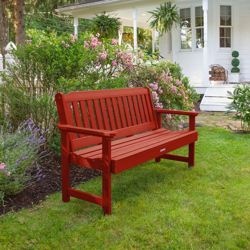 HIGHWOOD Lehigh 5-foot Eco-friendly Synthetic Wood Garden Bench