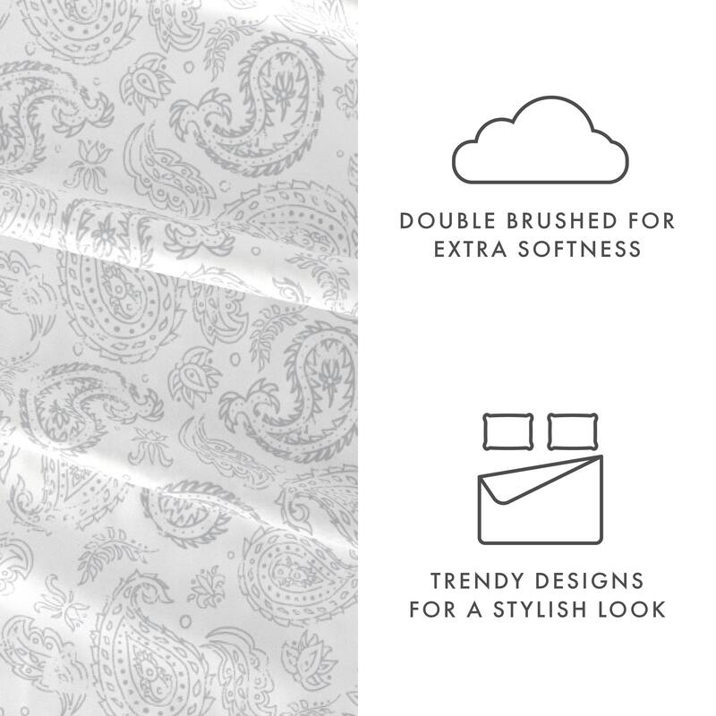 Becky Cameron Ultra-soft Printed 4-pc. Deep Pocket Bedsheet Set