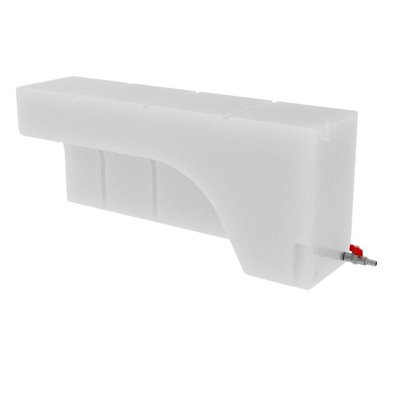TORVA Sptinter 2500 & Transit 33-Gallon Non-Standard RV Wheel Well Water Tank Tailored for Sprinter 2500 & Transit Vans