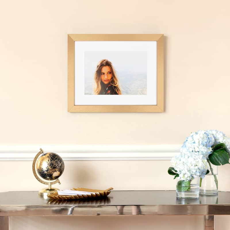 ArtToFrames Maddo Modern 14x26 Inch Picture Frame, 1.25 Inch MDF Poster Frame Available in Multiple Colors (FRBW72079-14x26)