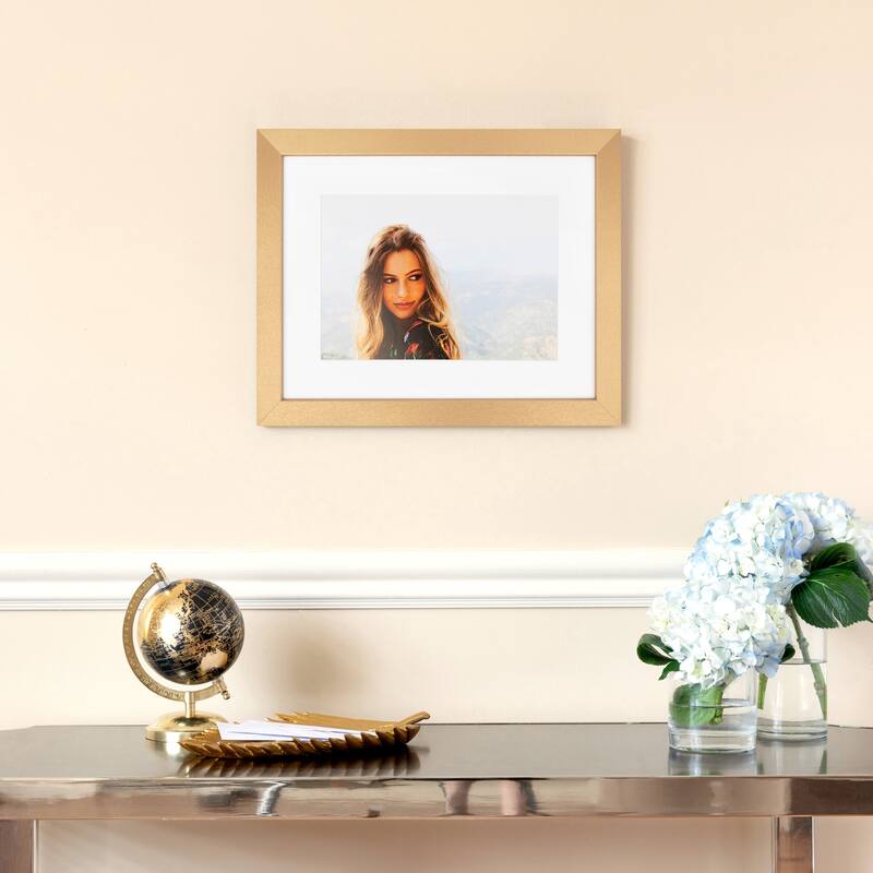 ArtToFrames Maddo Modern 18x24 Inch Picture Frame, 1.25 Inch MDF Poster Frame Available in Multiple Colors (FRBW72079-18x24)