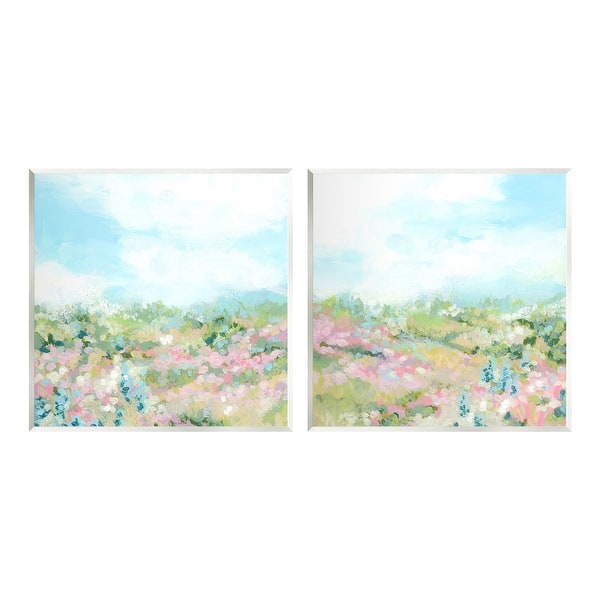 Stupell Abstract Cottage Meadow Wall Plaque Art Design By June Erica ...