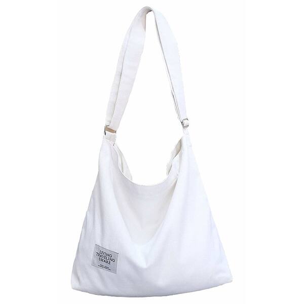 Shop Women S Retro Large Size Canvas Shoulder Bag Hobo Crossbody