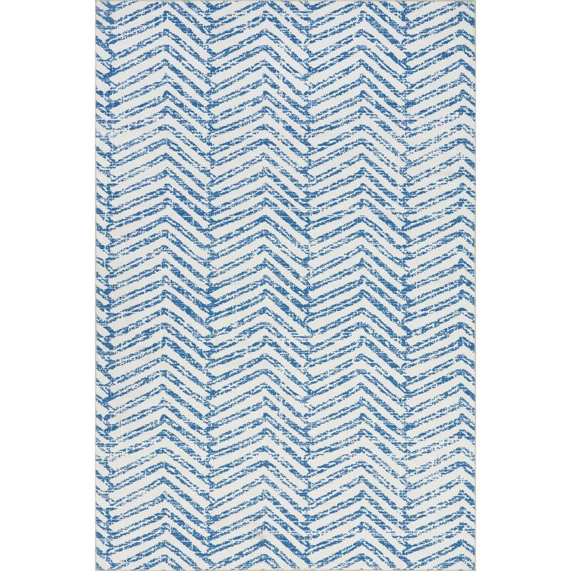 Nuloom Rosanne SpinClean Machine Washable Geometric Area Rug