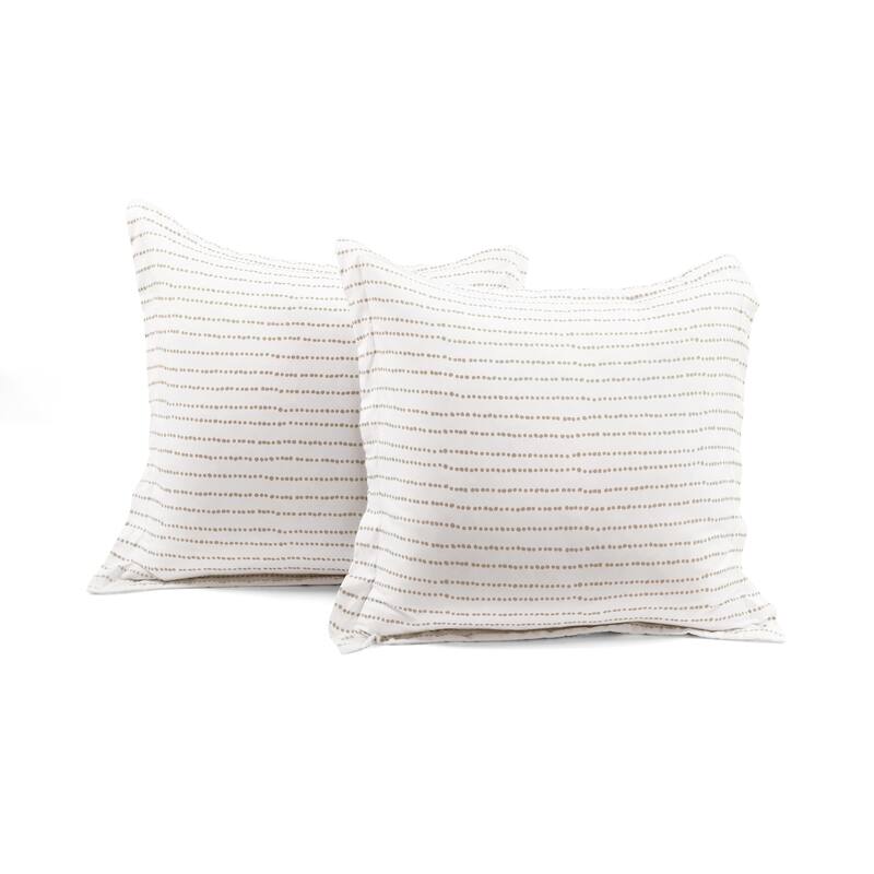 Lush Decor Hygge Geo Reversible 5 Piece Comforter Set