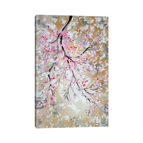 iCanvas "Hanging Branch Of Japanese Blossoms" by Cathy Jacobs Canvas Print