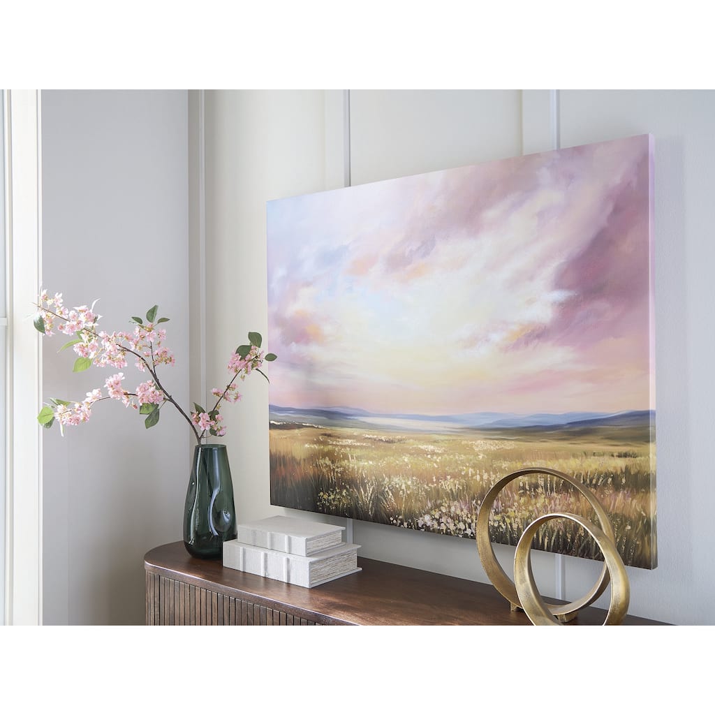 Signature Design by Ashley Rogerland Pink/Brown Wall Art